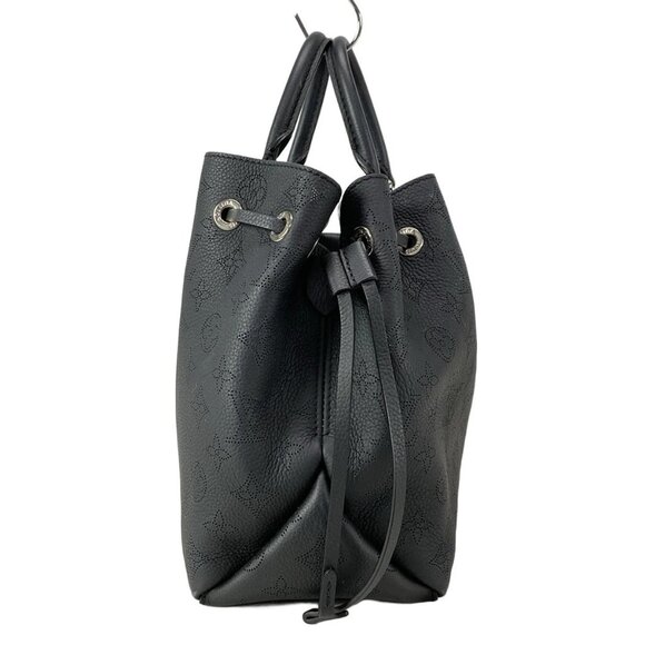 Auth LOUIS VUITTON Beratoth M59200 Noir Mahina - RFID : confirmed Tote Bag - Picture 4 of 16